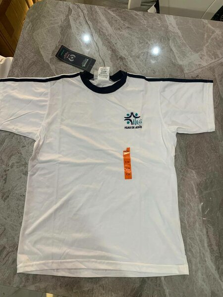 T-shirt sportif blanc enfant