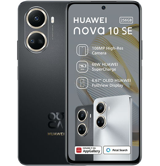 HUAWEI Nova 10 SE 256GB Noir