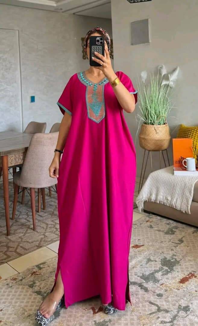 Robe Caftan Élégante Femme
