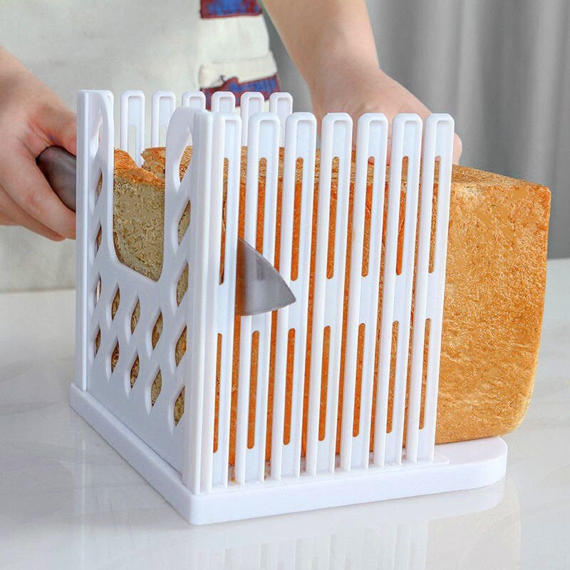 Bread slicing rack