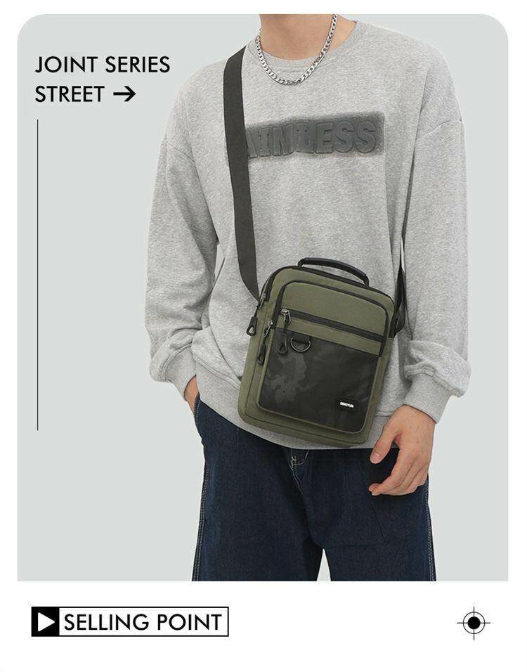 Waterproof side crossbody sling messenger bag