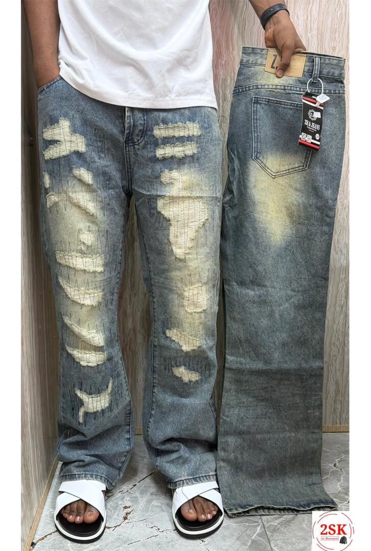 Jeans homme décontractés cargo