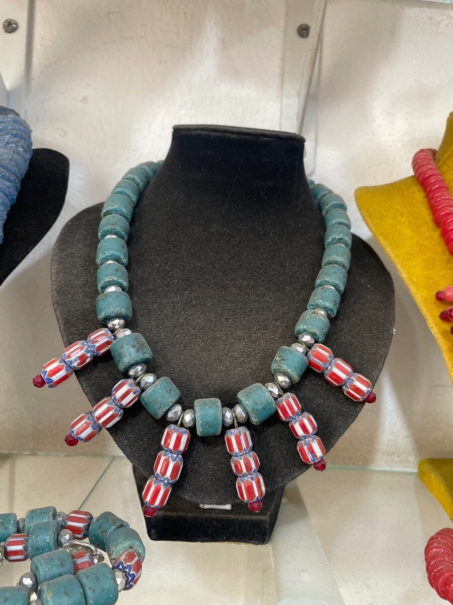 Beaded necklaces