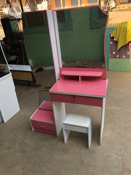 Double dressing mirror