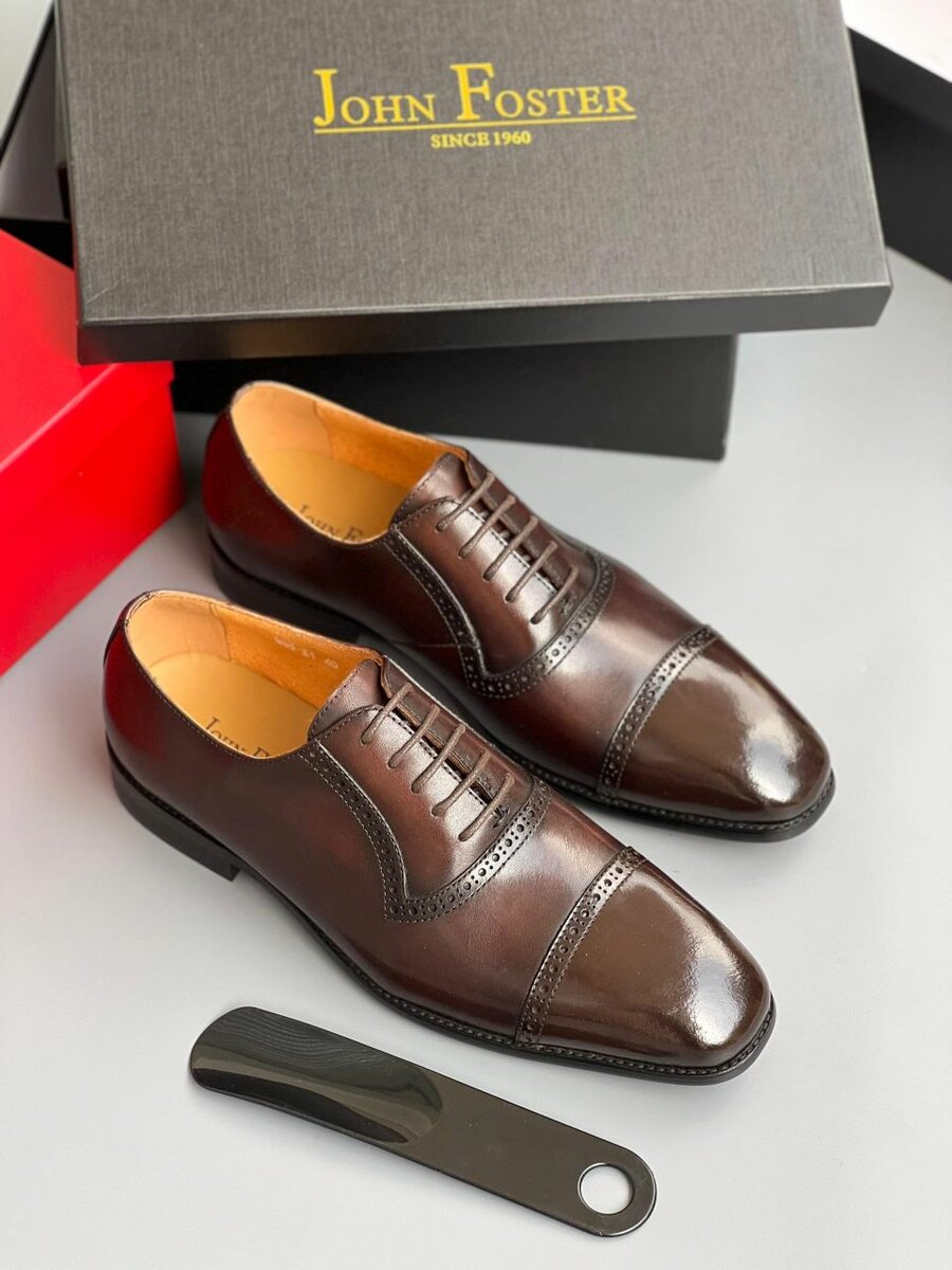 Solid Leather Formal Shoes