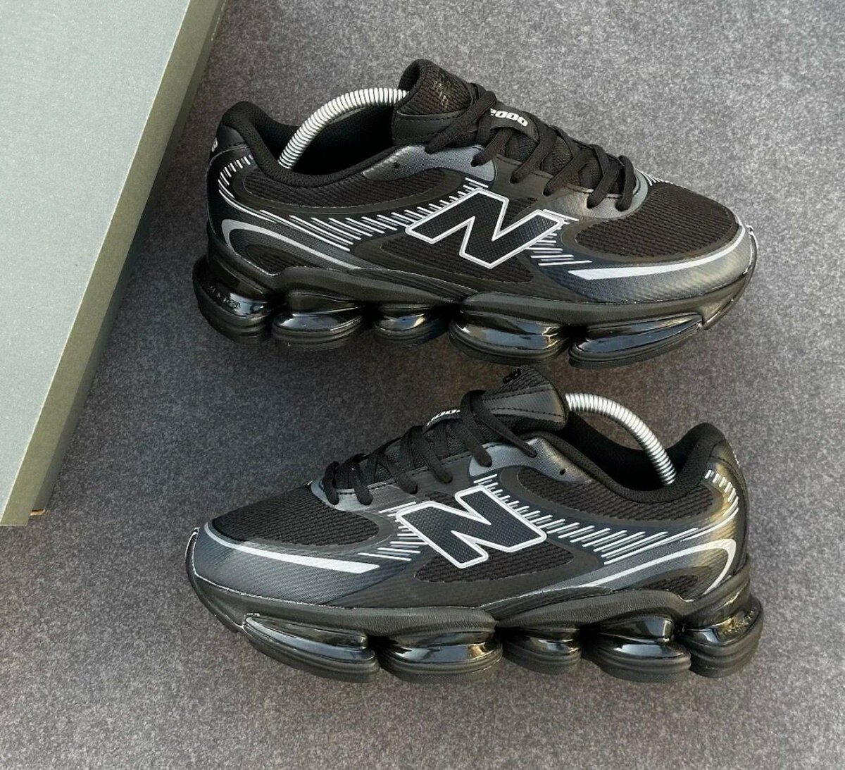 Baskets running amorties hommes