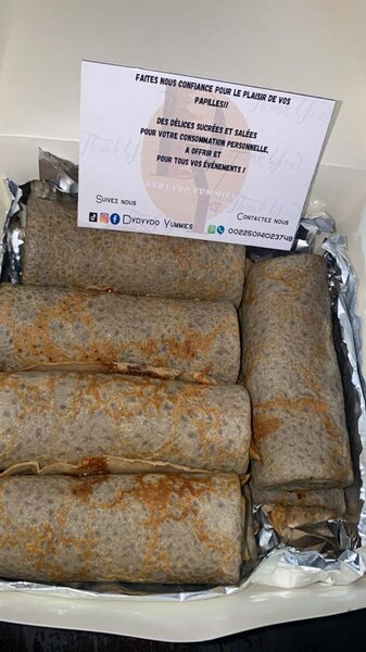 Crêpes a la pâte à tartiner