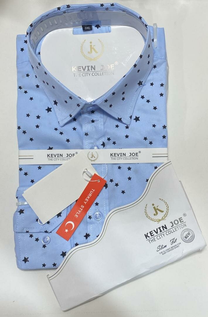 Chemise en coton pour homme