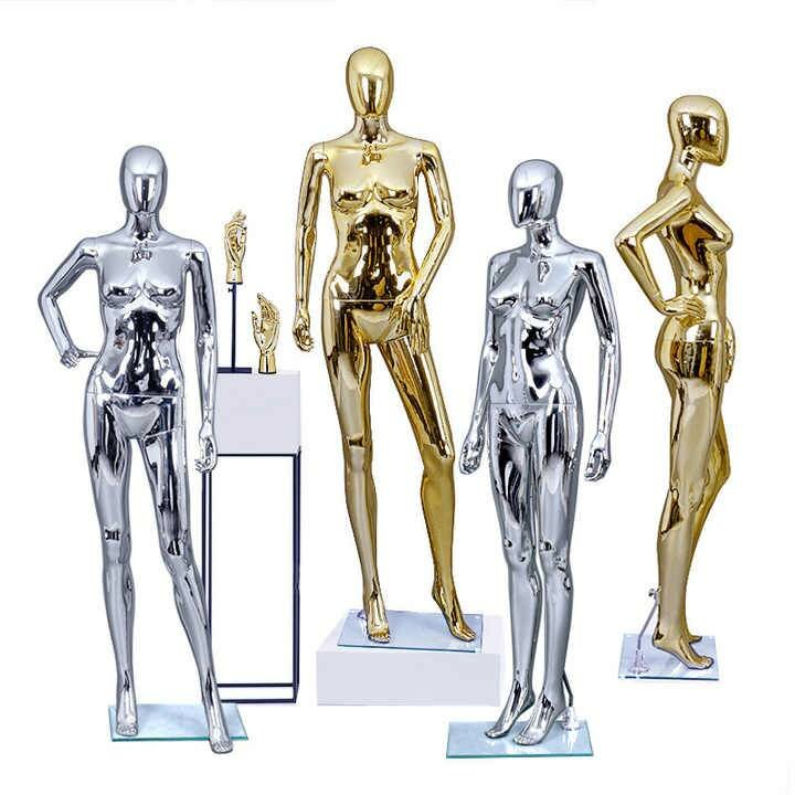 Silver &Gold Full body female mannequins