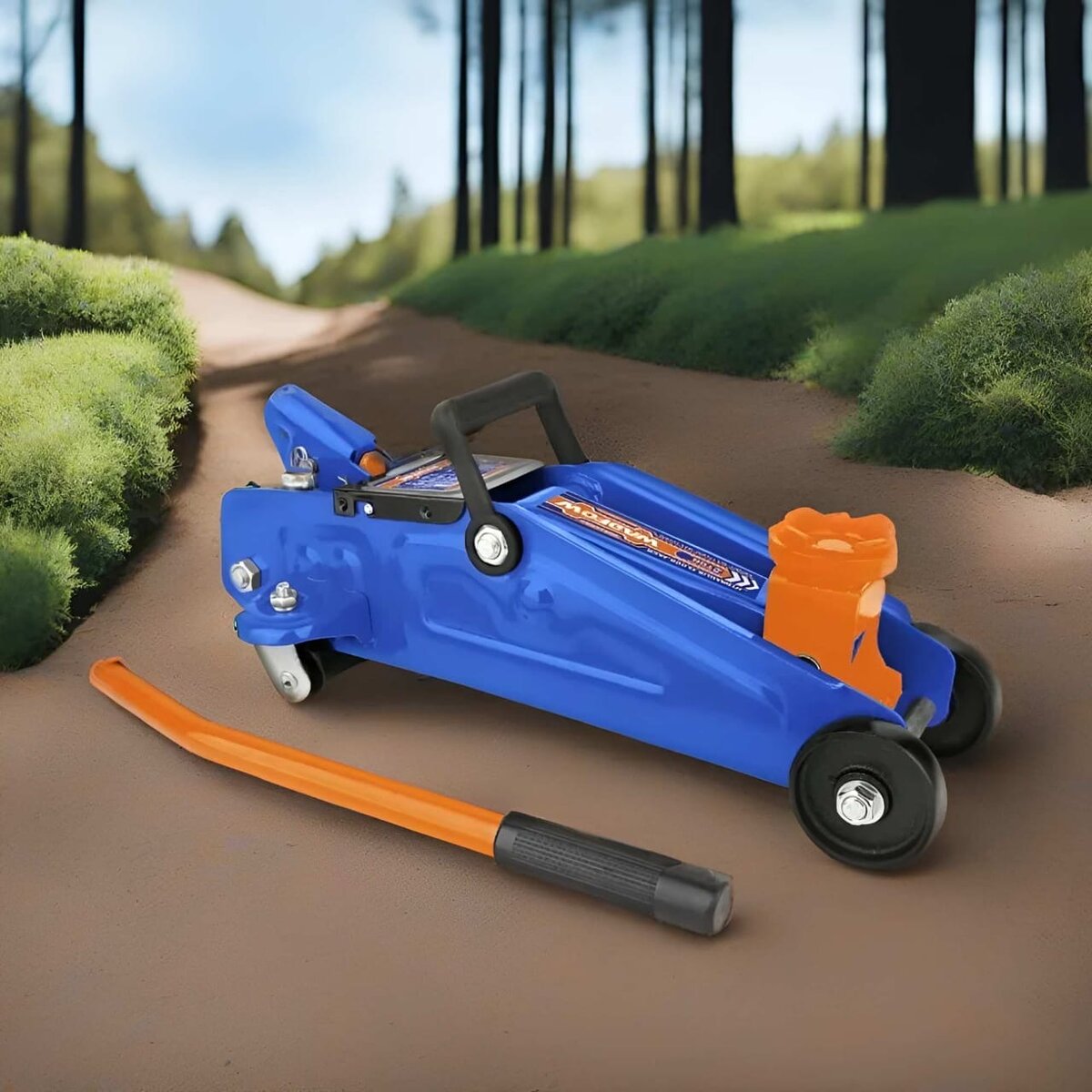 Cric hydraulique 2 tonnes portable