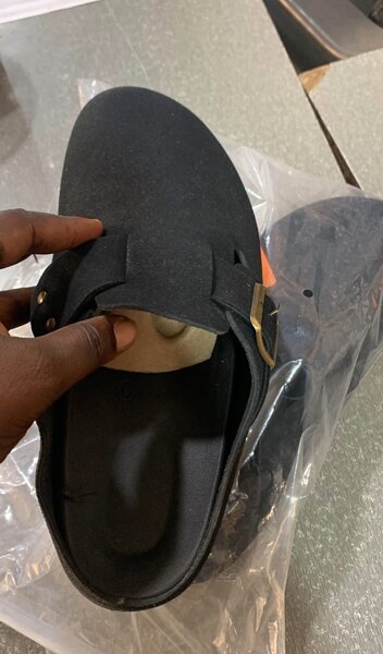 Sabots en daim confortables