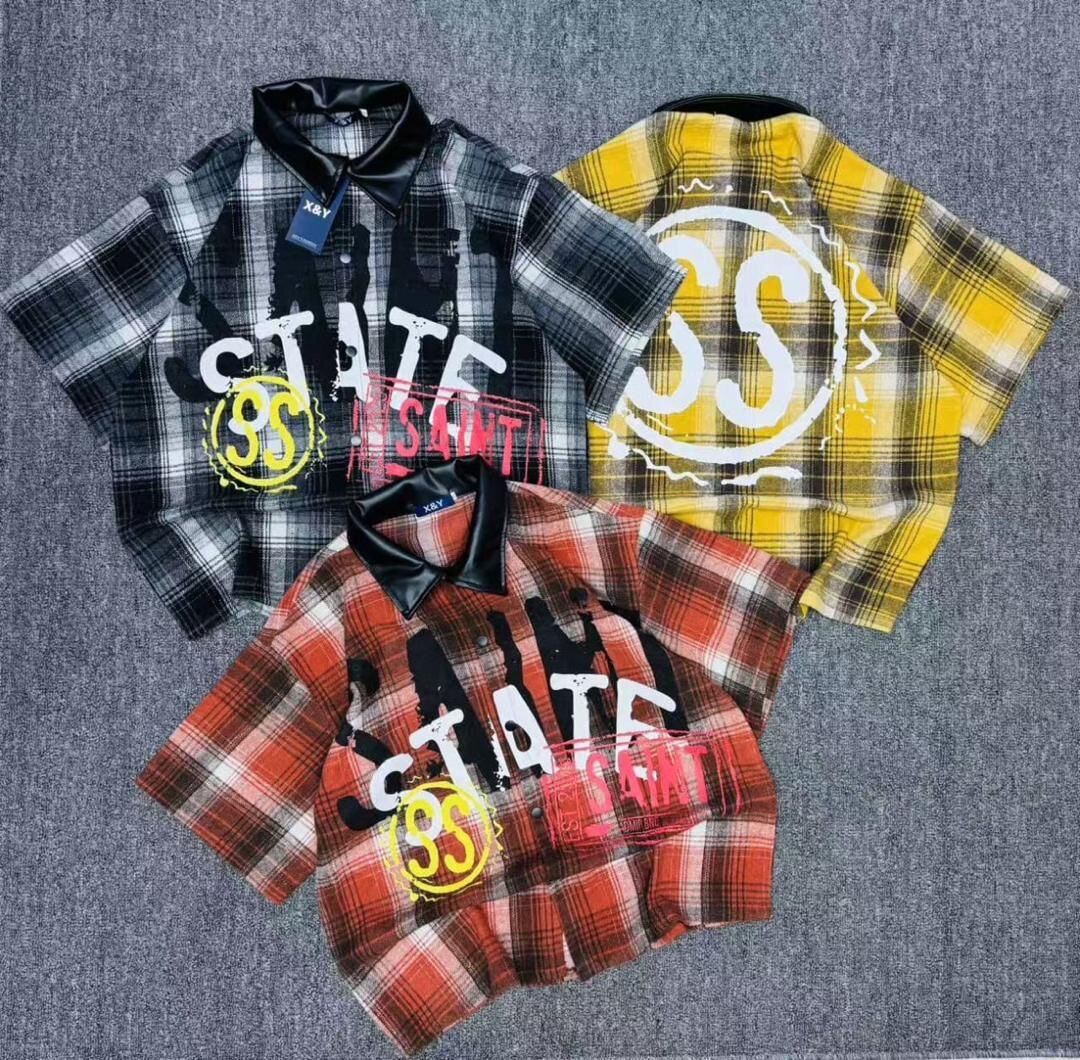 Chemise à carreaux tendance