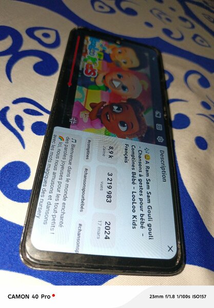 Smartphone Tecno pop 8