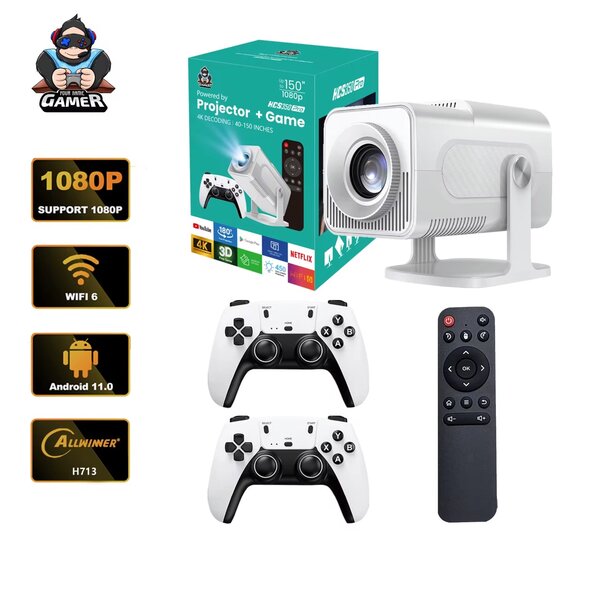 Projecteur Gaming 1080P WiFi