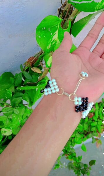 Bracelet made of beads