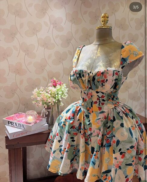 Robe d'été fleurie élégante