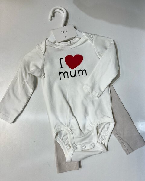 тройки для новорождённых от бренда H&M