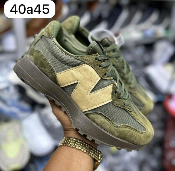 Baskets vertes confortables