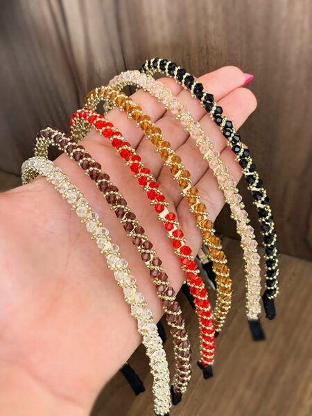 Serre-tête Strass Éclatant