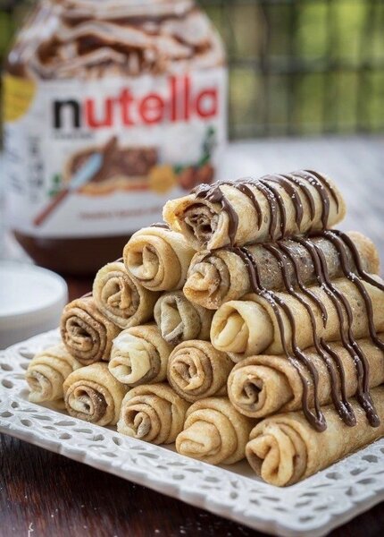 5 Crêpes double Nutella