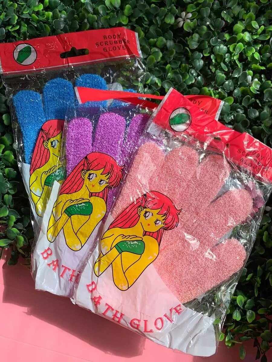 Gants Exfoliants de Douche