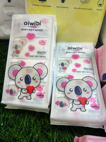 Lingettes Bébé Aiwibi 64PCS