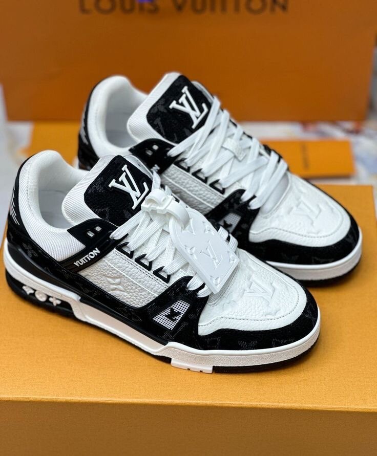 Sneakers modernes en cuir