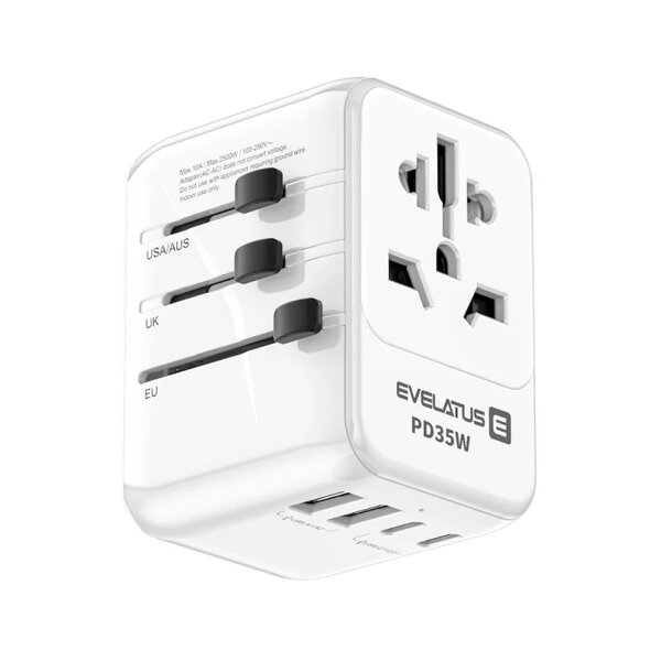 Adaptateur Voyage Universel Evelatus