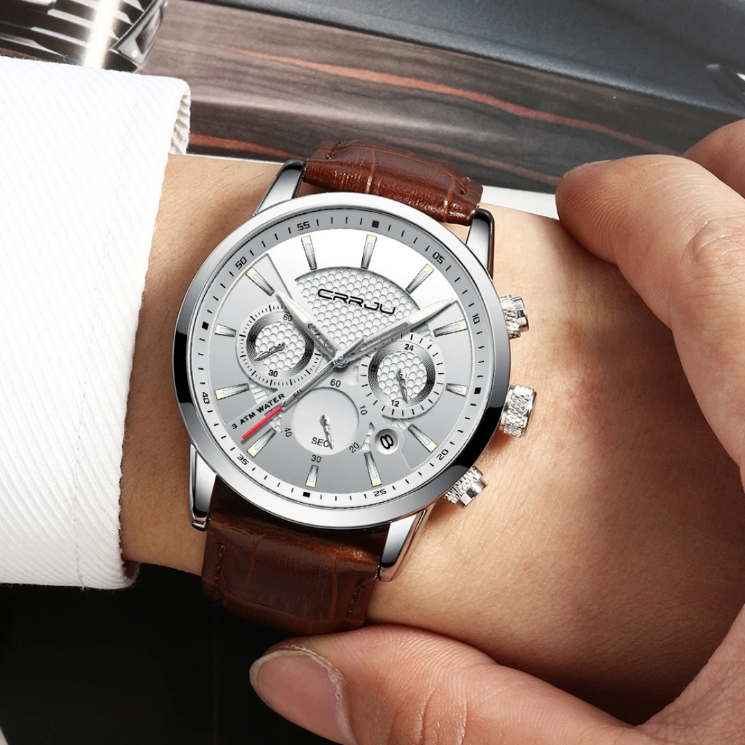 Montre Homme Élégante Chronographe