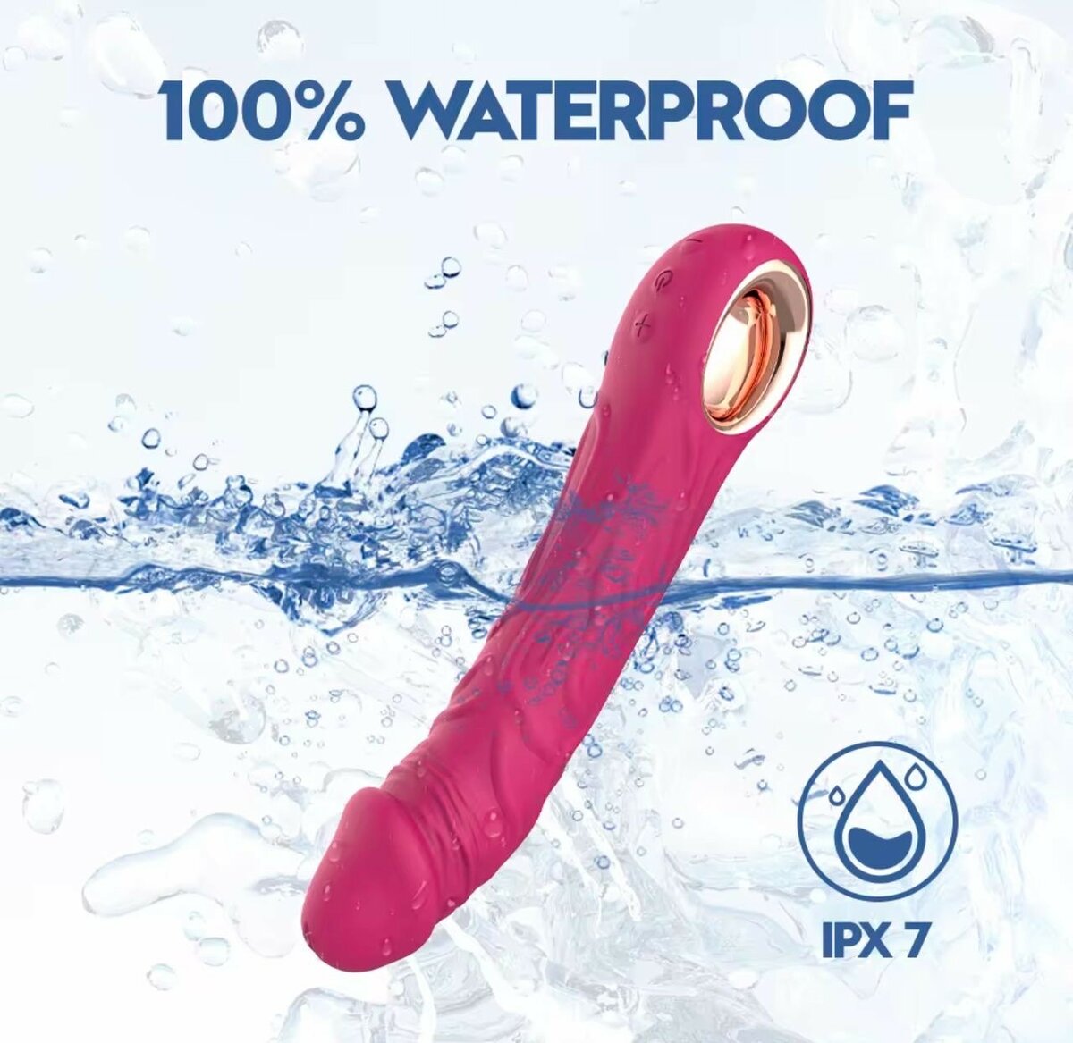 Realistic Dildo Vibrator(4 in 1)