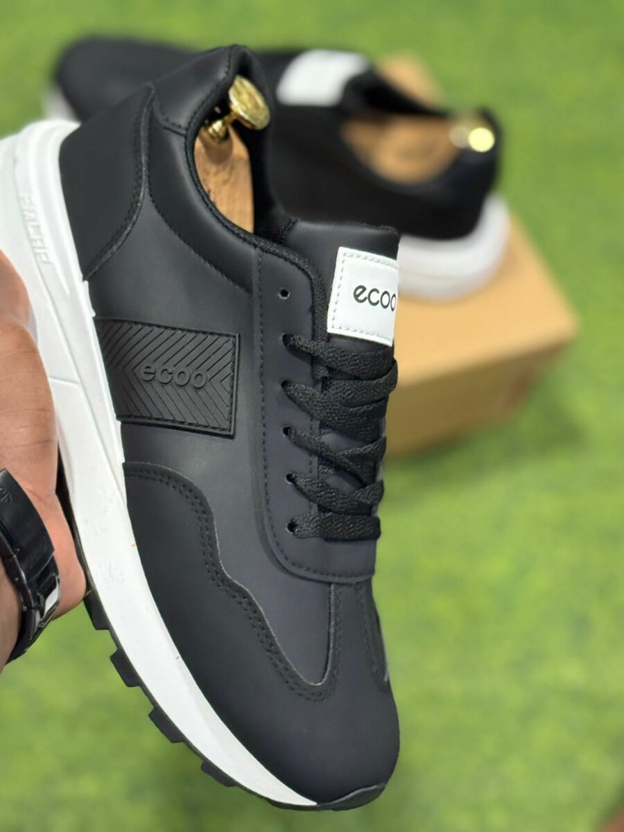 Sneakers élégantes noir pour homme