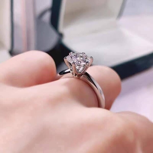 bague de fiançaille inoxydable