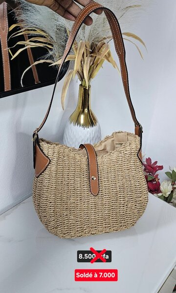 Sac en paille chic femme
