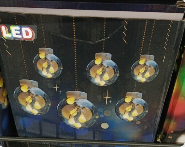 Guirlande Boules LED Décorative