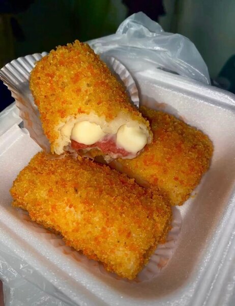 Croquettes au fromage fondant