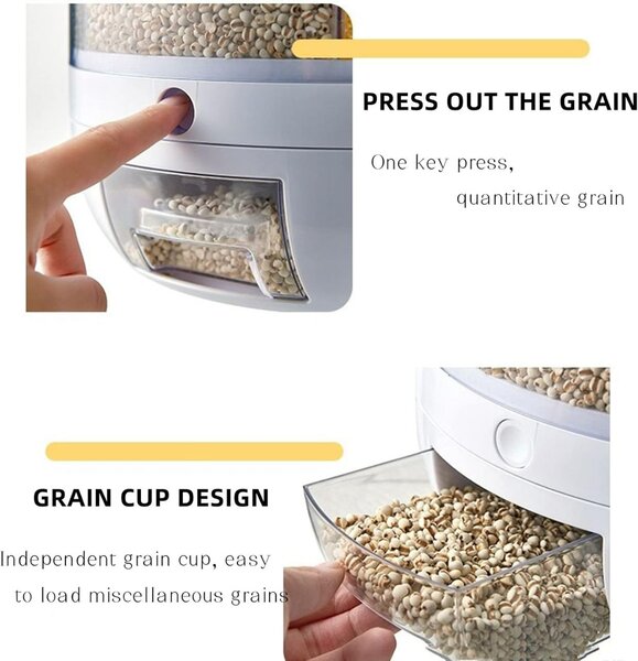 L size 360°Rotatable dispenser