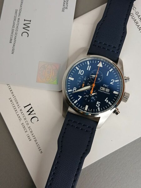 IWC Orange Storm Pilot Watch