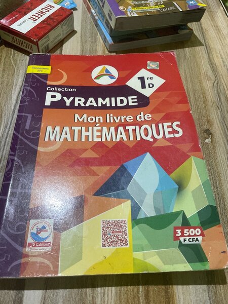 Mon livre de mathématiques 1ère