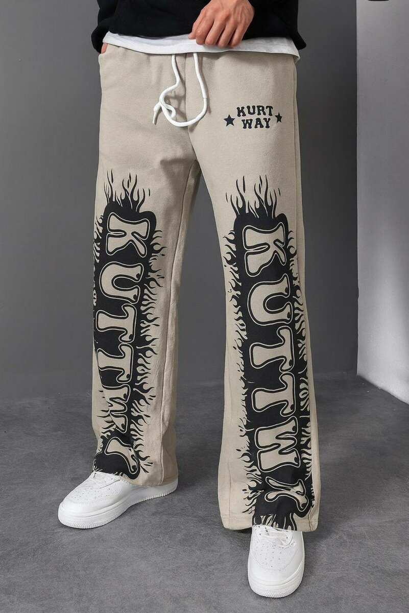 Pantalons flame streetwear