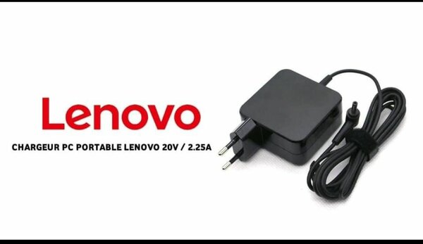 Chargeur Lenovo 20V 2.25A