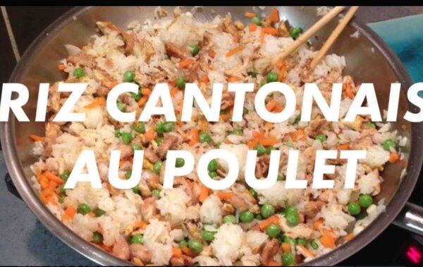 Délicieux Riz Cantonais au Poulet