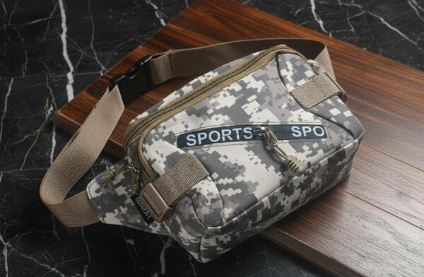 Sac banane camouflage SPORTS homme