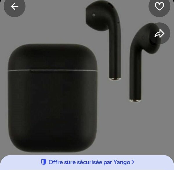 Airpods2 noir