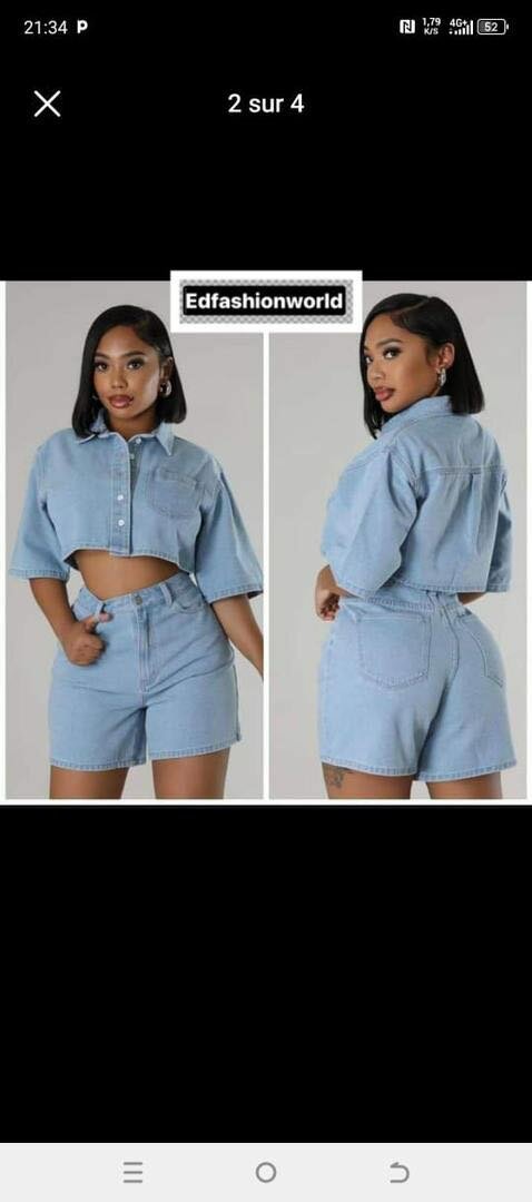 Complet vêtements de marque