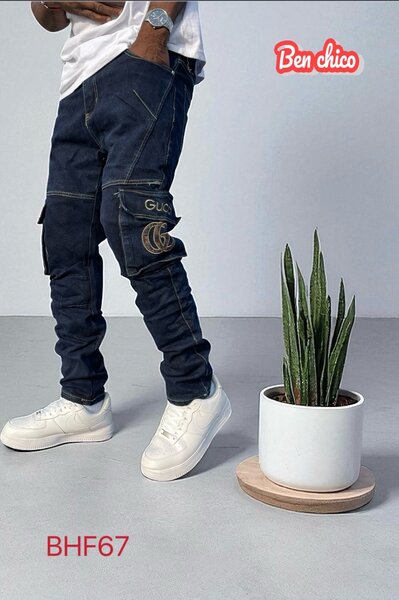Jean cargo homme stylé