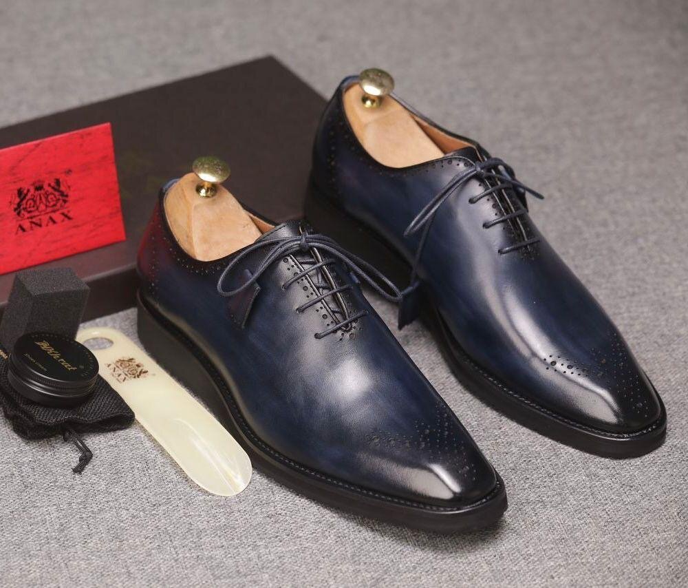 Richelieu ANAX en cuir homme