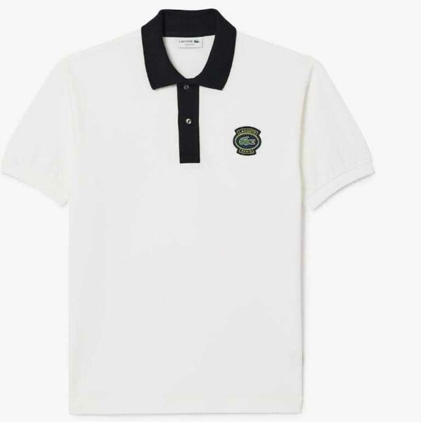T-shirt Lacoste blanc homme