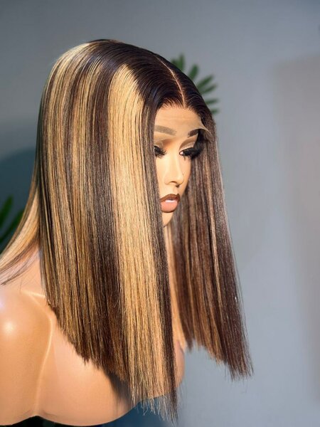 Bone Straight wig