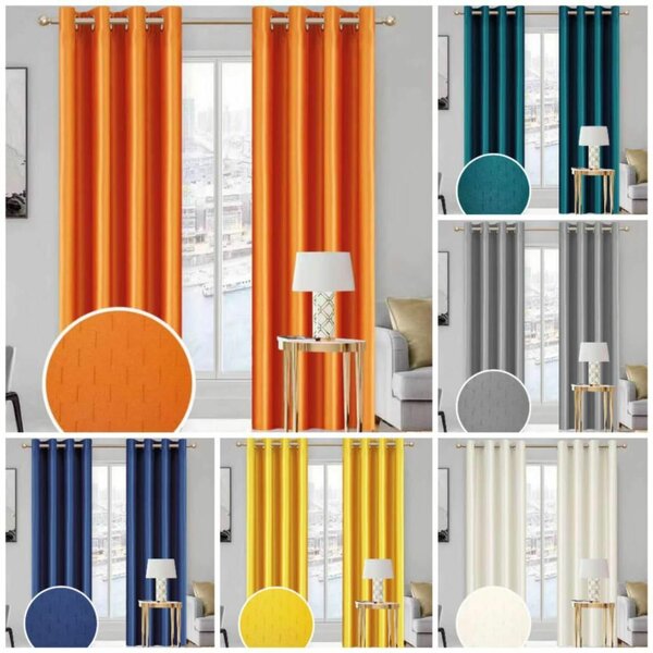 Rideaux couleurs uniques