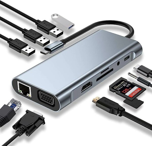 Hub USB-C Multiport 11in1
